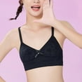 thumbnail image 2 of CYRBOKO Girls Bars, Cami Thin Breathable Comfortable Soft Seamless Bras Black Size 14-15 T, 2 of 5