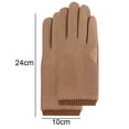 thumbnail image 2 of Gants de Course à Écran Tactile Gants d'Hiver Doublure pour Course Cyclisme Travail Randonnée Conduite, 2 of 5