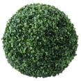 thumbnail image 1 of 1Pack Green Round Artificial Plant Topiary Ball for Indoor Decor, 1 of 7