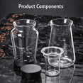 thumbnail image 4 of Cold Brew Coffee Maker, Glass Iced Coffee Carafe with Filter Papers, Quick-Release Drip Design for Home Kitchen, 4 of 6