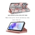 thumbnail image 6 of Galaxy A35 5G Case, A35 5G Wallet Case, Samsung Galaxy A35 5G 6.6 inchs PU Leather Case,Luxury Cash Credit Card Slots Folio Flip Cover [Detachable Magnetic Case] & Kickstand -Rose Gold Marble, 6 of 7