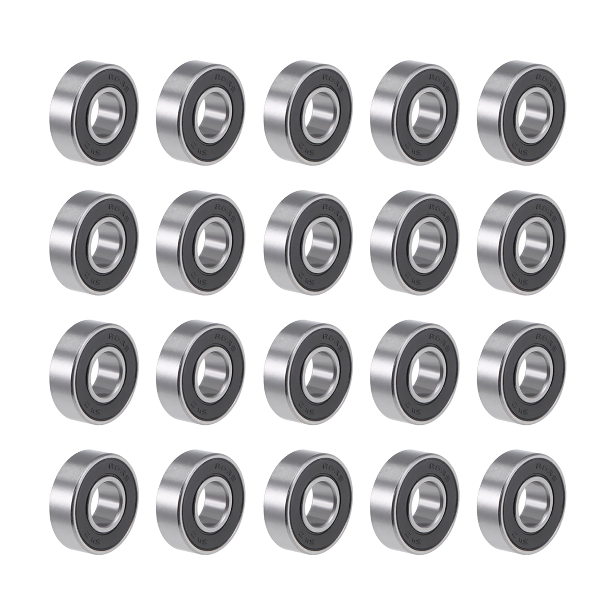 R6-2RS High Quality Two Side Rubber Seal Ball Bearing 3/8"x7/8"x9/32" 