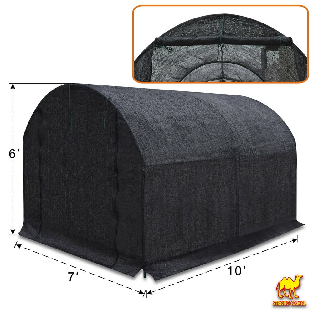 Strong Camel 80 Sunblock Shade Cloth GreenHouse WalkIn BLACK Greenhouse Outdoor Plant