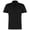 Black, variant on Kustom Kit Mens Micro Mesh Short-Sleeved Polo Shirt