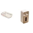 thumbnail image 1 of Bandeja de almacenamiento,Bandeja rectangular para servir,bandeja para postres y frutas de cocina,caja de pañuelos,Funda para caja de pañuelos de cuero sintético para dormitorio,Caja de, 1 of 7