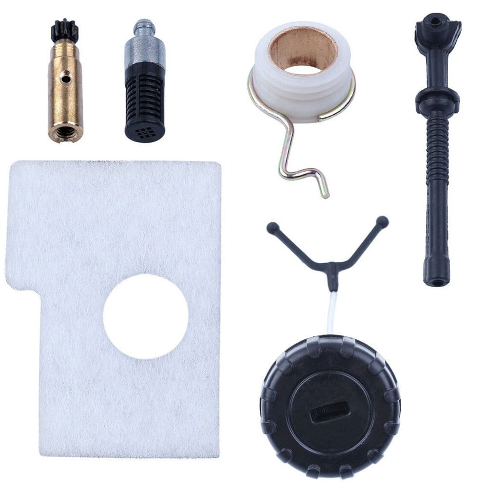 Chainsaw Oil Pump Worm Gear, Oil Hose & Air Filter Kit – Fits Stihl MS170 MS180 017 018, 2-Year Warranty - View #5