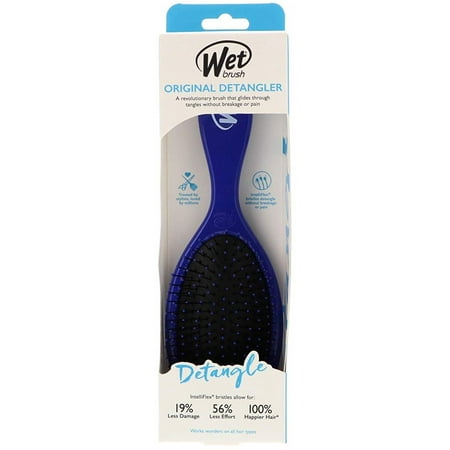 The Wet Brush Hair Brush, Blue (Best Way To Cut Hair Wet Or Dry)