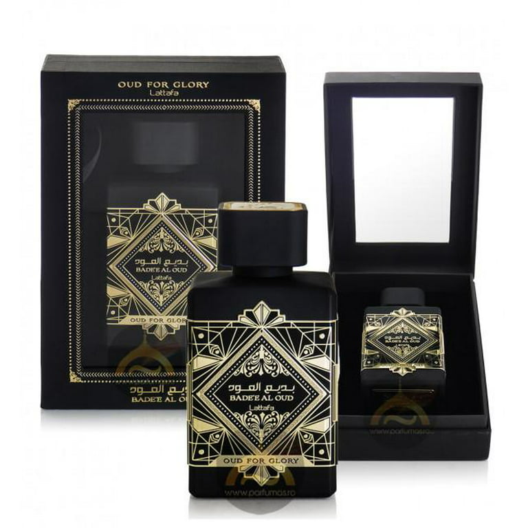 Litteratur Tilfredsstille Tid Badee Al Oud (Oud for Glory) - Eau De Spray Parfum (100 ml - 3.4Fl oz) by  Lattafa- 3 pack - Walmart.com