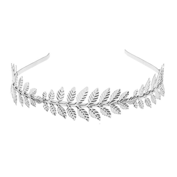 Elegant Bridal Leaf Headband Wedding Hair Vine Floral Headpiece for Women European Style