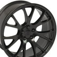 thumbnail image 2 of OE Wheels DG69 22 Inch Rims and Tires Fit Ram Hellcat Style 5x139.7 22x10 Satin Black - Dueler H/L Alenza 285/45-22 (Set of 4), 2 of 5