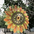 thumbnail image 4 of 3D Wind Multicolor Girar Receptores Grandes campanas Cinético Adornos tridimensionales Jardín libre CUTICAT Hilera de viento, 4 of 8