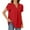 Red, variant on SNKSDGM Easter Shirt Spring Tops for Women 2025 Trendy Work Women's Summer Casual T Shirts Dressy Chiffon Blouses Petal Short Sleeve V Neck Tunic Tops for Leggings Plus Size Tops for Women Dressy 3X