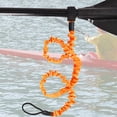 thumbnail image 1 of Cordón del guardián Sharpla para paleta de pesca en espiral portátil estirable Naranja, 1 of 8