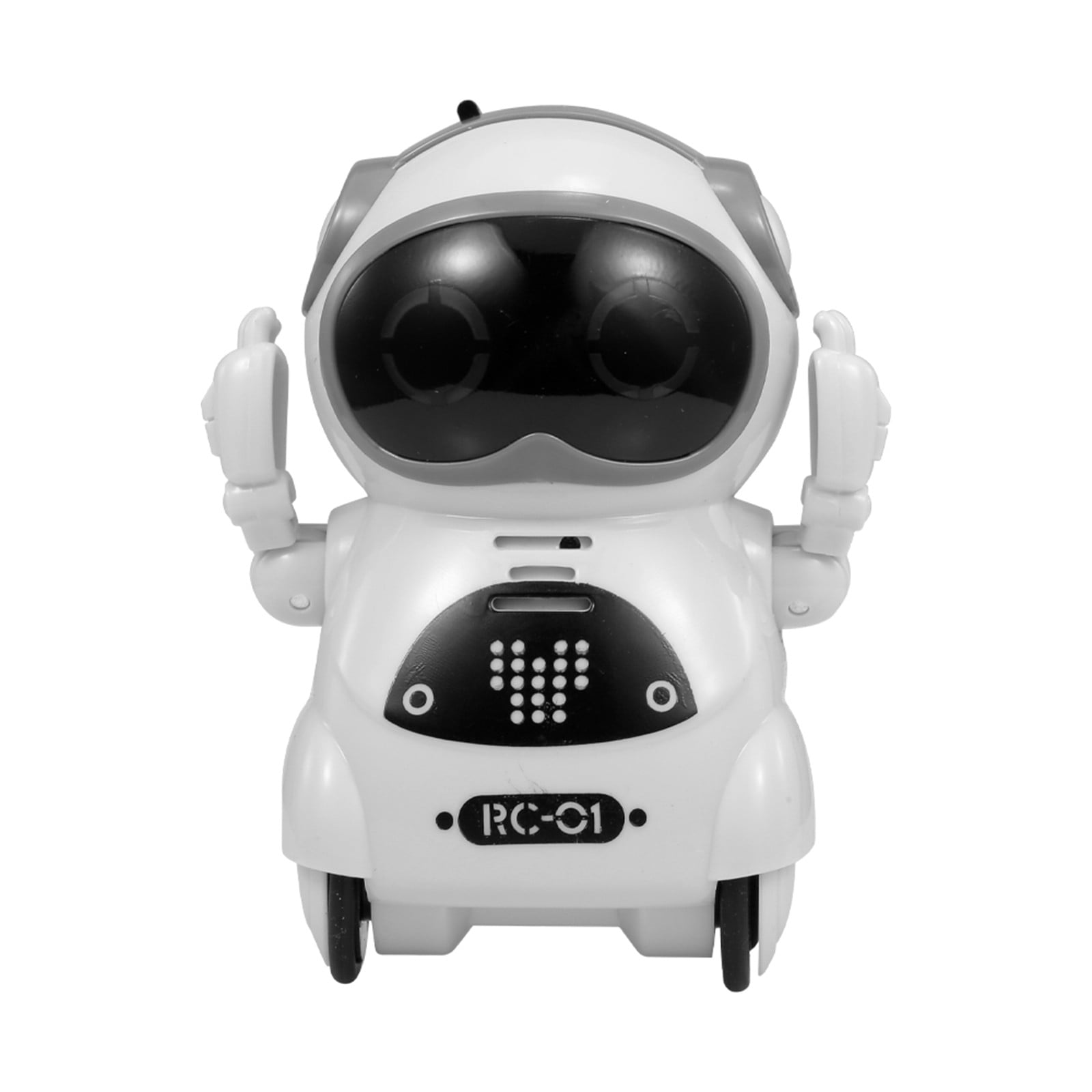 CQCYD 3Pcs Interactive Talking Robot forKids, Voice Recognition RC RobotToy, Mini Pocket Robot with Singing Dancing Storytelling Functions, Educational SmartToyGift for BoysGirls