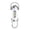 White, variant on Mini Keychain Flashlight, Mini Keychains Flashlight, Portable Rechargeable Bright Keychain Flashlight, Rechargeable, For Camping Outdoor, Gold