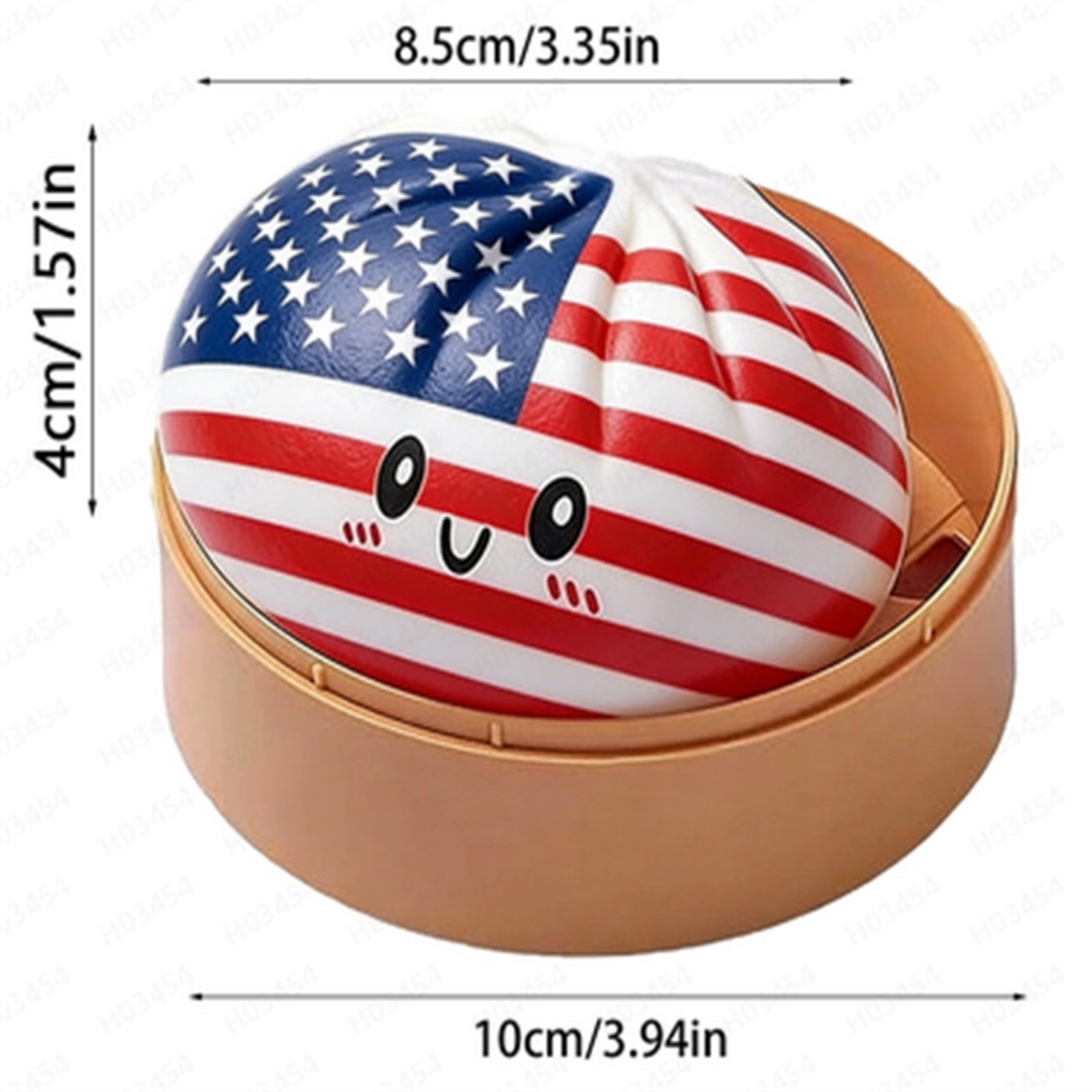 250th Anniversary Patriotic Dumpling Stress Relieving, 4th of July Decompression Dough, American Flag Dumplings Fidget Toys, Memorial Day Decor Gifts for Adults