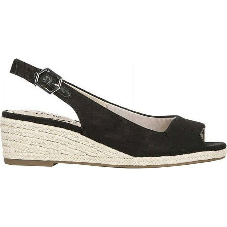 Lifestride socialite clearance espadrille wedge sandal