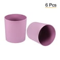 thumbnail image 3 of Uxcell 6" Round Plastic Planter Flowerpot Container Indoor Outdoor, Pink 4 Pack, 3 of 6