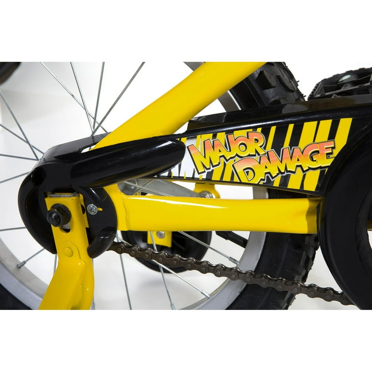 Dynacraft Kids Bicycle Magna Major Damage 16 Inch BMX Bike For Age 5 7 Years Walmart