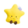 thumbnail image 4 of Peluche en forma de estrella, cojín decorativo para habitación, cómodo y suave cojín de suelo en forma de estrella para dormitorio., 4 of 8