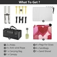 thumbnail image 5 of Portable Beach Tent Sun Shelter With Ground Pegs Water And Wind Resistant Sun Shade Canopy Angle Adjustable Hearts in Perfect Harmony, 5 of 7