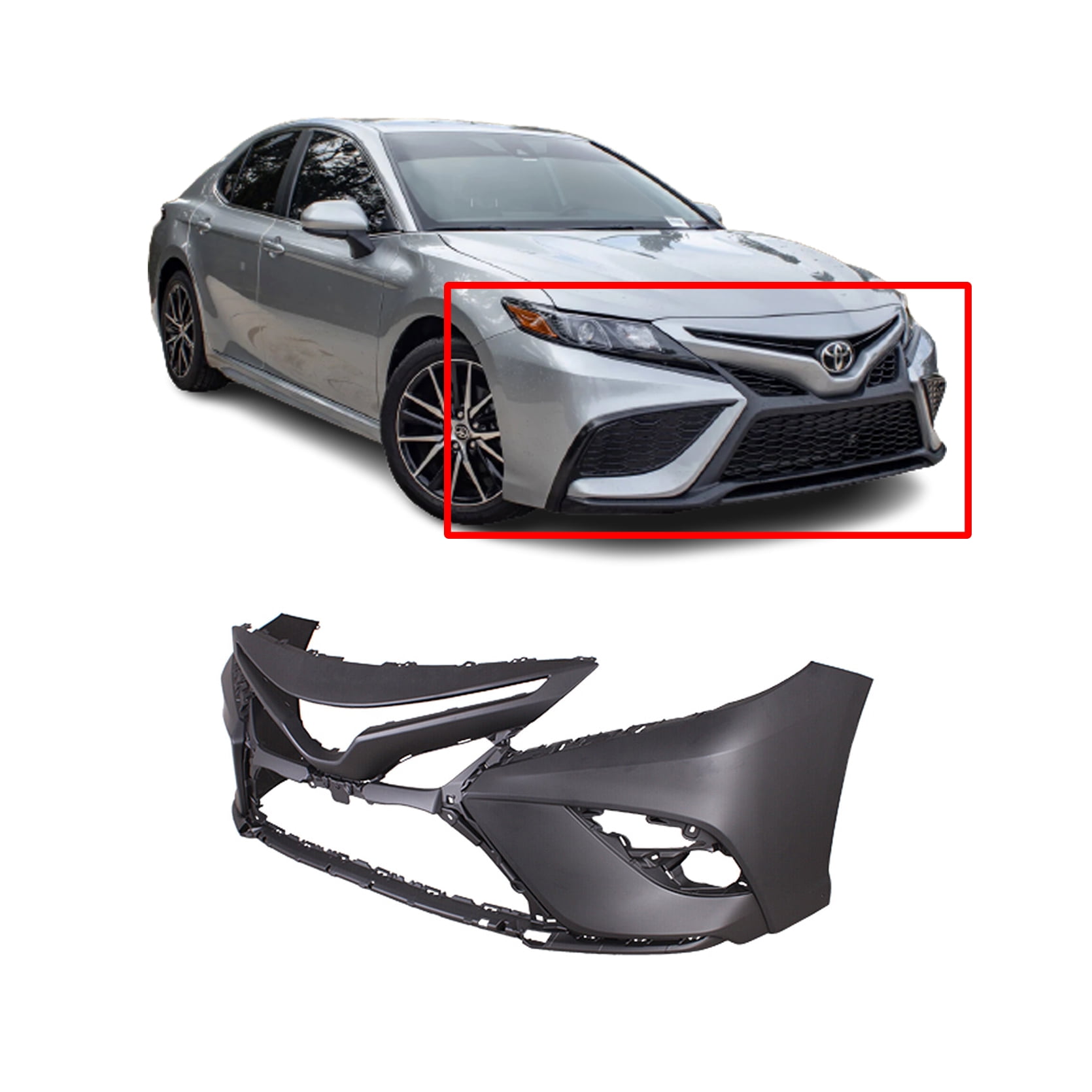 Top 96+ about front bumper for toyota camry latest in.daotaonec