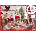 thumbnail image 3 of The Twiddlers Juego de 20 portacubiertos navideños en forma de minigorros de Papá Noel: decoración perfecta para fiestas y cenas navideñas, 3 of 4