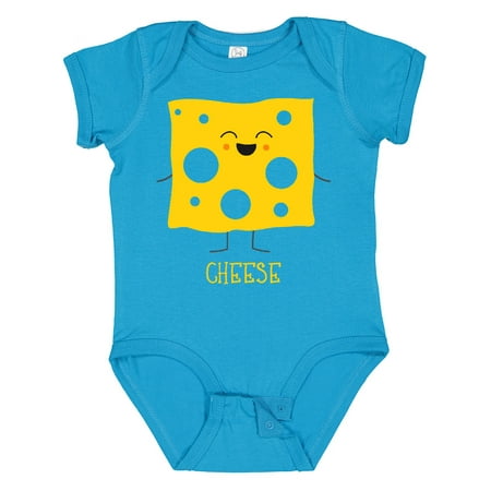 

Inktastic Cute Kawaii Cheese Gift Baby Boy or Baby Girl Bodysuit