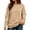 Khaki, variant on Womens Oversized Sweatshirts Spooky Season Cute Ghost Sleeve Graphic Vintage Y2K Crew Neck Streetwear Pullover Tops Fall Winter Clothes Beige L