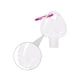 thumbnail image 2 of 5 botellas rellenables de 50 ml con gancho para viaje., 2 of 6