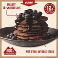 thumbnail image 3 of Kodiak Protein-Packed Power Cakes Dark Chocolate Pancake and Waffle Mix, 20 oz Box, 3 of 7
