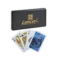 thumbnail image 5 of Lancer Dx Plastic Playing Cards Set Of 12 - Bridge Size, Multicolor Cards Packed In Three Piece Pvc Containers, Cards For All Ages Used For Card Games, Poker & Rummy | Use For Party Playing Cards, 5 of 5