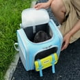 thumbnail image 5 of Pet Backpack Portable Cat and Small Dogs Outdoor Carrier Foldable Ventilated Design Cat Dog Backpack Carrier Bag Pet Supplies, 5 of 7