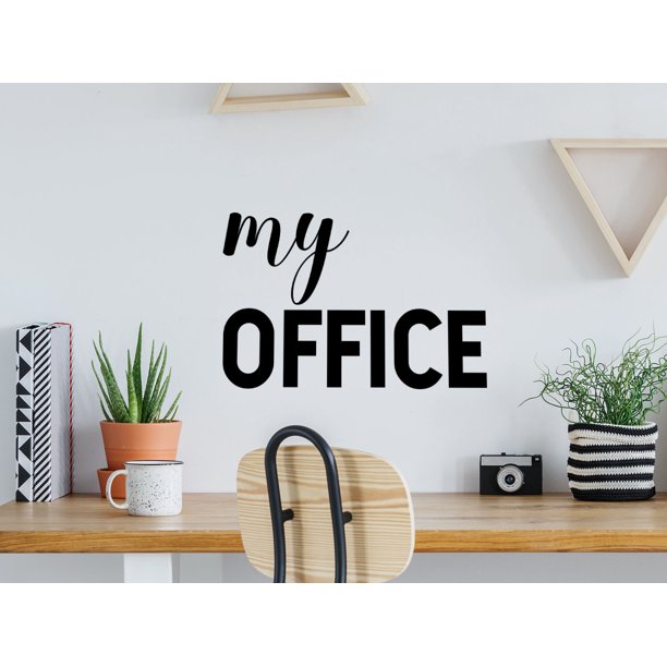 My Office Office Wall Decal