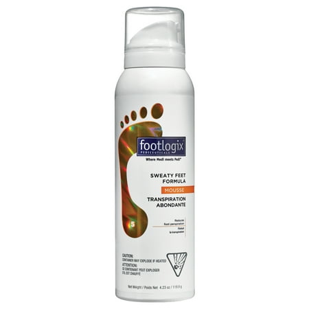 Footlogix Sweaty Feet Formula 4.2 oz / 125 ml
