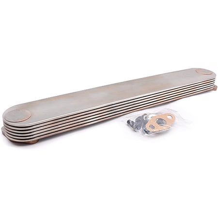 Seapple New 6P D1146 Oil Cooler Compatible with Daewoo Doosan Excavator Engine