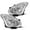 Chrome Clear, variant on Chrome Headlights Assembly Amber Corner Headlamps Set For 2008-2013 Nissan Rogue