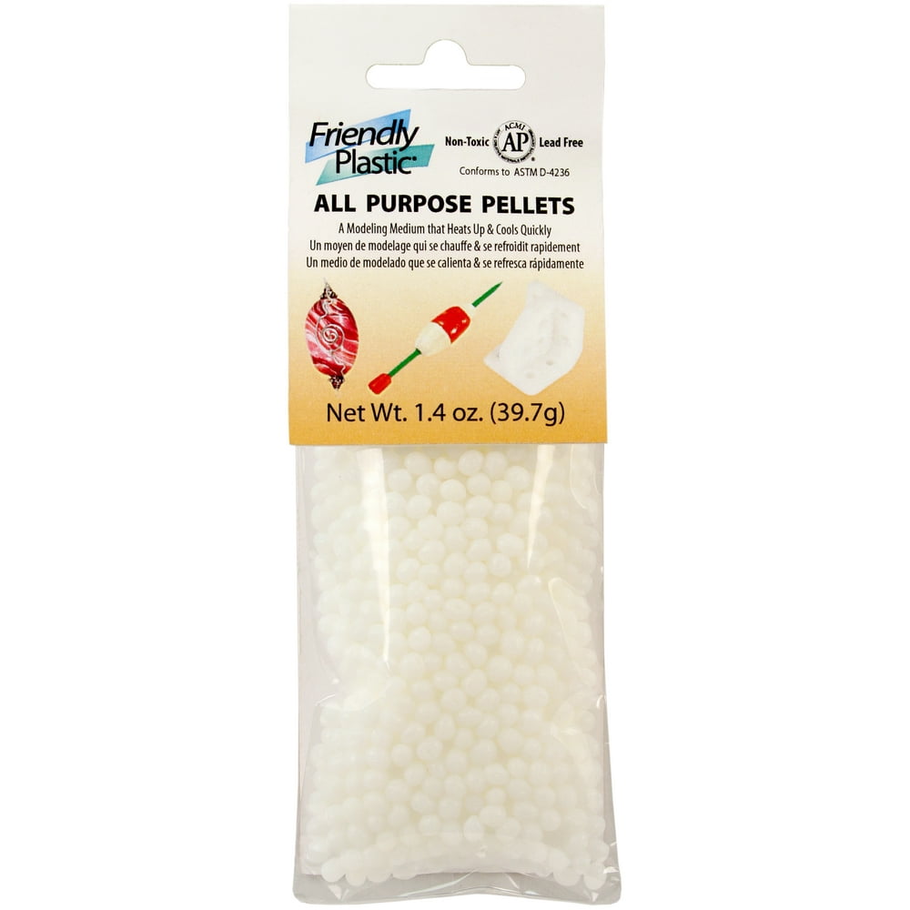 Friendly Plastic Pellets 1.4ozIvory