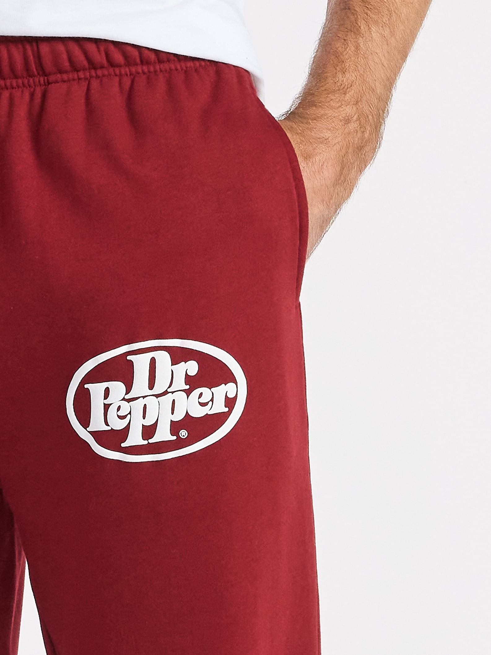 Dr. Pepper Men's and Big Men's Graphic Jogger Pants, Sizes XS-3XL