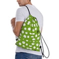 thumbnail image 3 of Drawstring Backpack - Funny Sheep Doing Yoga Splash Proof Small Drawstring Gym Bag for Women Men, Cinch Sports String Bag Backpack for Travel Swimming Beach, 3 of 8