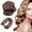 Coffee, variant on Labhairs Professional 7.9*7.9*0.98 Silk Curler, 2 Piece Set, No Heat, No Harm to Hair, Pink