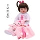 thumbnail image 5 of PURPLELU Baby Doll 19/24 Pulgadas (48 Cm / 60 cm Aproximadamente) Simulación Baby Doll Juguete para Niño Y Niña, Adecuado para 3 Años En Adelante,B,60 cm, 5 of 5