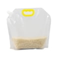 thumbnail image 3 of Bolsas De Almacenamiento De Grano De 10 Piezas, Recipientes De Cereales De PET PET Con Tapa De Boquilla De Arroz Organización De Cocina De Azúcar, 3 of 7