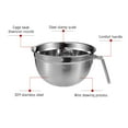 thumbnail image 7 of FHBVT Stainless Steel Mixing Bowls with Handles, Set of 3, Large, Medium Small, Ideal for Food Prep Baking Cooking Rust-Resistant, Durable, Dishwasher Safe, Perfect for Mixing, Whisking Marinating, 7 of 7