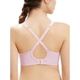thumbnail image 3 of Plus size bras for women underwire women's minimizer bra bralettes for women with support lifting bras for sagging breasts wire minimizing bra for large breasts Dark Pink 42H 42 H, 3 of 6