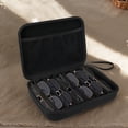 thumbnail image 5 of Protective Sunglasses Travel Pouches Adjustable 4/7 Slot Eyeglasses Holder Storage Box Sunglass Storage Holder for Eyewear Watch Jewelry (Style B), 5 of 10