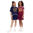 thumbnail image 6 of Minnie Mouse Girls' Varsity Stripe Tiered Ruffle Skort, Sizes 4-16, 6 of 8