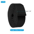 thumbnail image 2 of Uxcell 6.6FT Taekwondo Colored Ranking Belts for Competition Training, Black 3 Pack, 2 of 6