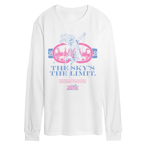 Barbie - The Sky's The Limit Ski - Men's Long Sleeve Graphic T-Shirt