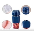 thumbnail image 2 of SHAR Portable Blender Cup, USB Electric Juicer Blender, USB Juice Blender, Juicer Blender Cup, Juicer Cup Fruit Blender, USB Portable Blender Blender Blue, 2 of 5